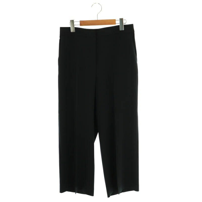 【中古】アイシービー iCB スラックス パンツ ジッパーフライ センタープレス 6 L 紺 /NR ■OS レディース 【ベクトル 古着】 250606