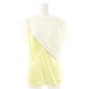 【中古】アレキサンダーワン ALEXANDER WANG キャミソールレイヤーTシャツ カットソー 半袖 2 白 ホワイト 黄 イエロー /AT ■OS レディース 【ベクトル 古着】 250515(4)