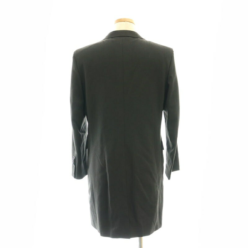 【中古】ラファブリック LaFabric ロングジャケット スーツ セットアップ スラックス チャコールブラック /ES ■OS ■SH メンズ 【ベクトル 古着】 250513