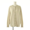【中古】セオリーリュクス theory luxe 24SS Washable Silk Cynthia CYNDY アンサンブルニット カーディガン カットソー 038 ベージュ /HK ■OS レディース 【ベクトル 古着】 250512
