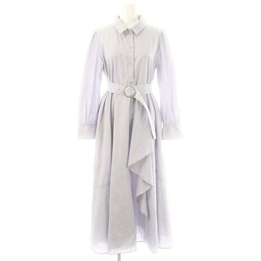 【中古】プロポーション ボディドレッシング PROPORTION BODY DRESSING シャツワンピース ストライプ ベルト付き M 青 /MI ■OS レディース 【ベクトル 古着】 250529 【中古】プロポーション ボディドレッシング PROPORTION BODY DRESSING シャツワンピース ストライプ ベルト付き M 青 /MI ■OS レディース 【ベクトル 古着】 250529
