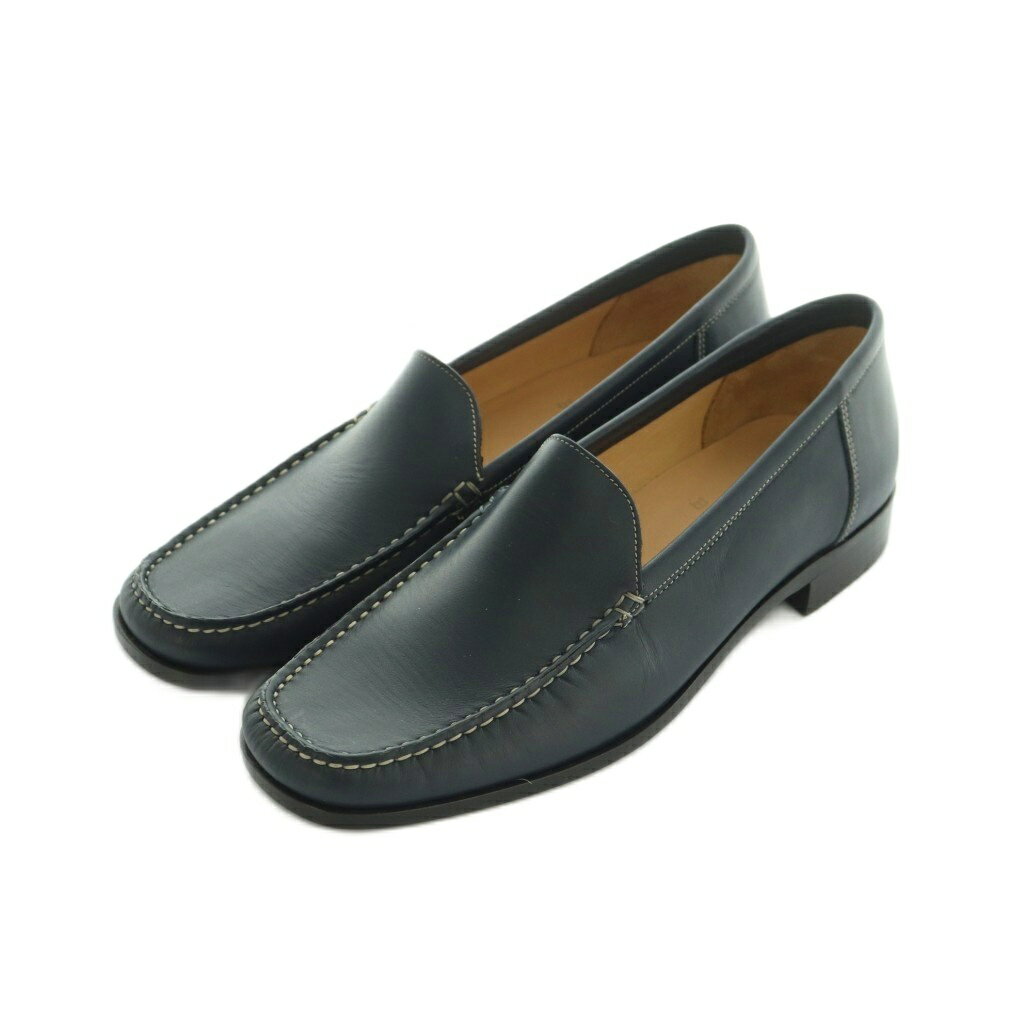 未使用✨BALLY レザーローファー モカシン レディース Dブラウン 23cm 170-402505300001_1.jpg