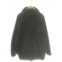 【中古】イアパピヨネ ear PAPILLONNER ×パックマン レインマウンテンパーカー ジャケット ナイロン 黒 /MI ■OS レディース 【ベクトル 古着】 250609