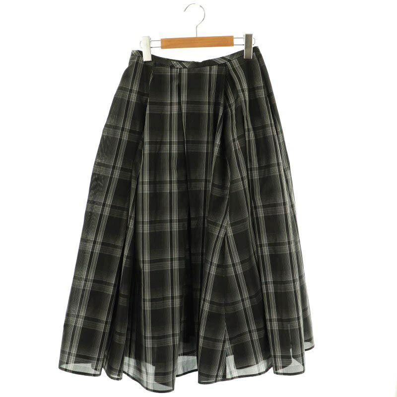 【中古】フレイアイディー FRAY I.D 23AW タックギャザーボリュームスカート マキシ ロング 0 黒 ブラック /AT ■OS レディース 【ベクトル 古着】 250611