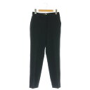 【中古】セオリーリュクス theory luxe 24SS COSIMO CAROL 2 パンツ テーパード 36 黒 /CX ■OS レディース 【ベクトル 古着】 250613