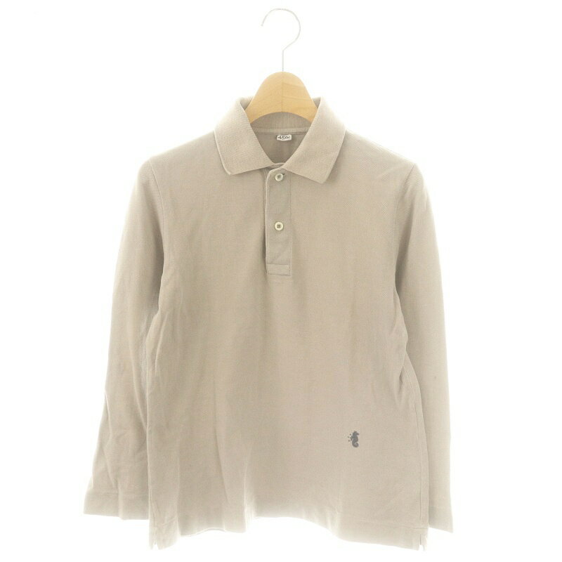 【中古】フォーティーファイブアールピーエム 45R 45rpm スーピマカノコの33色四角ポロシャツ カットソ..