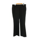 【中古】ドゥーズィエムクラス DEUXIEME CLASSE ドゥーズィエムクラス Elegant パンツ フレア スラックス 38 黒 ブラック /AT ■OS レディース 【ベクトル 古着】 250617