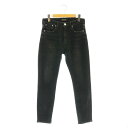 【中古】レッドカード RED CARD Anniversary Highrise デニムパンツ ジーンズ 25 黒 ブラック /AT ■OS レディース 【ベク...
