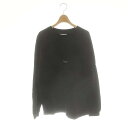 【中古】アメリヴィンテージ Ameri VINTAGE バックプリント ベースボール Tシャツ トレーナー F 黒 ブラック /AT ■OS レディース 【ベクトル 古着】 250702