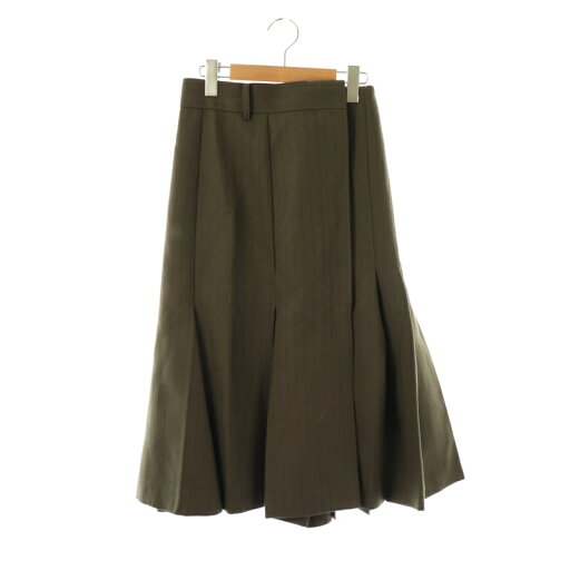【中古】サカイ sacai Chalk Stripe Skirt スカート ロング 0 カーキ ブラック 22-06331 /DO ■OS レディース 【ベクトル 古着】 250704 【中古】サカイ sacai Chalk Stripe Skirt スカート ロング 0 カーキ ブラック 22-06331 /DO ■OS レディース 【ベクトル 古着】 250704