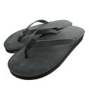 【中古】レインボーサンダル RAINBOW SANDALS DOUBLE LAYER SANDALS ビーチサンダル ビーサン トング 黒 ブラック RS6DL002-BLK /JS レディース 【ベクトル 古着】 250829