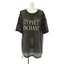 【中古】グレースコンチネンタル GRACE CONTINENTAL 25SS クラッシュロゴTシャツ カットソー 半袖 36 茶 ブラウン /SS ■OS レデ...