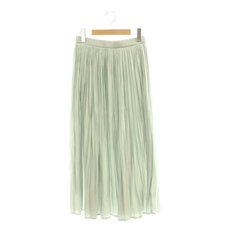 【中古】未使用品 クチュールブローチ COUTURE BROOCH サテンスカート ロング 38 水色 ライトブルー /SS ■OS レディース 【ベクトル 古着】 250801