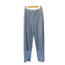 【中古】アナイ ANAYI 24AW トリアセベロアストレートパンツ 38 サックスブルー /DO ■OS ■SH レディース 【ベクトル 古着】 250725