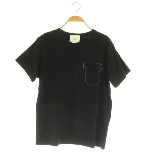 【中古】アメリヴィンテージ Ameri VINTAGE FUDGE REVERSIBLE TEE Tシャツ 半袖 カットソー クルーネック ストレッチ F ブラック /MY ■OS レディース 【ベクトル 古着】 250801 【中古】アメリヴィンテージ Ameri VINTAGE FUDGE REVERSIBLE TEE Tシャツ 半袖 カットソー クルーネック ストレッチ F ブラック /MY ■OS レディース 【ベクトル 古着】 250801