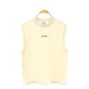 【中古】アーペーセー A.P.C. アーペーセー ×ASICS Sky Tシャツ カットソー ノースリーブ XS グレー /HK ■OS メンズ レディース 【...