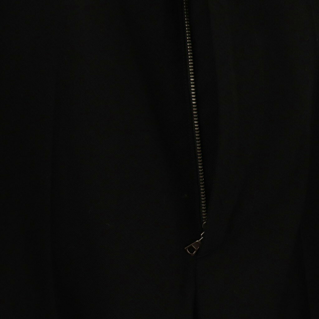 【中古】ブラームス blurhms 24AW Rough Wool Gabardine Trousers トラウザーズ パンツ テーパードパンツ 3 ブラック /DF ■OS ■AD メンズ 【ベクトル 古着】 250903