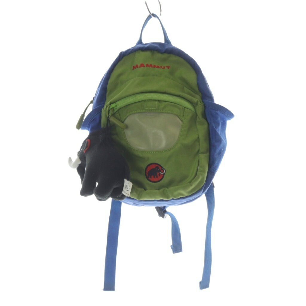 【中古】マムート MAMMUT First Zip Kids バックパック リュックサック 青 ブルー 緑 グリーン 2510-01541 /SR ■SH キッズ 【ベクトル 古着】 251015