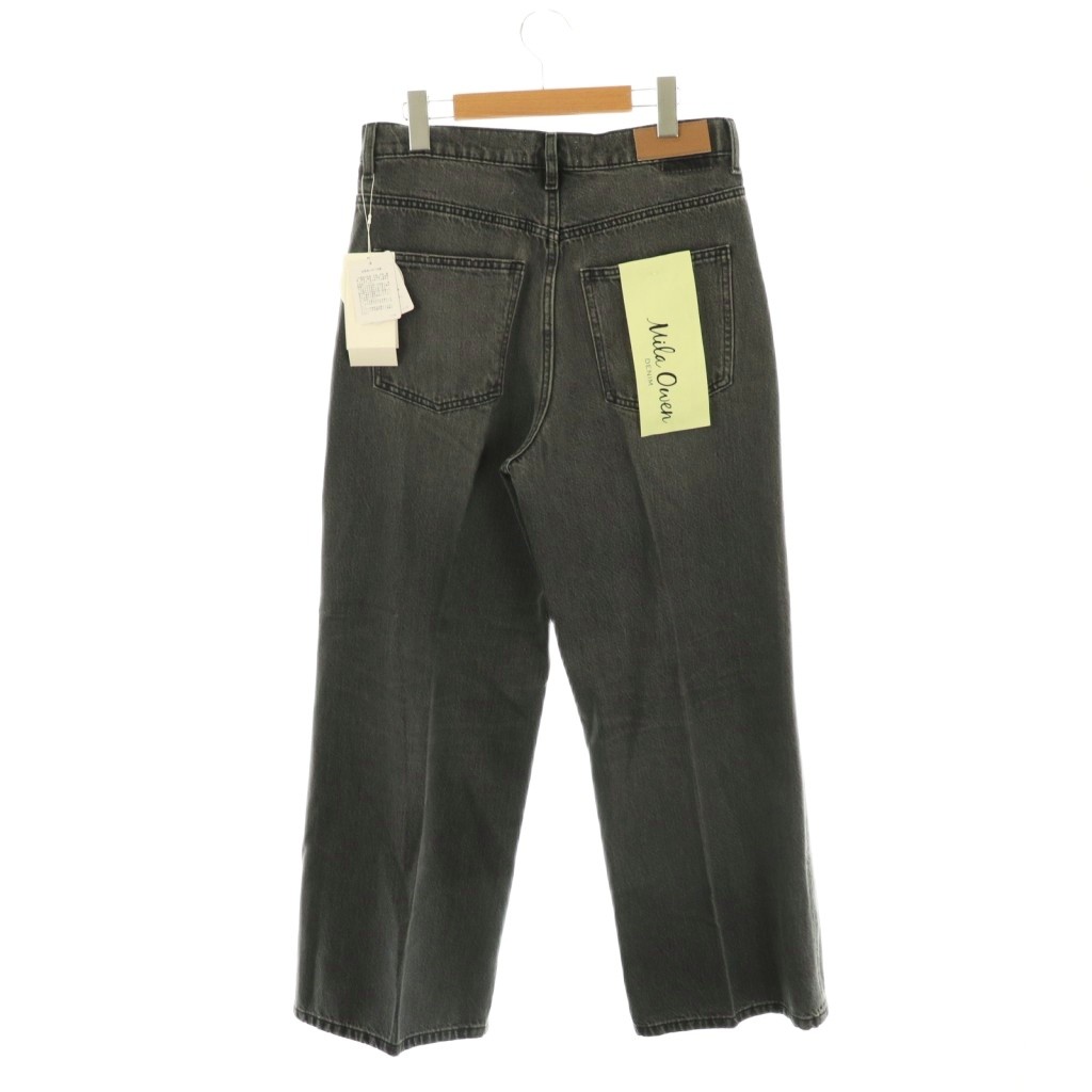 【中古】未使用品 ミラオーウェン Mila Owen 24AW インサイドスリットバギーデニムパンツ ワイド 1 チャコール /CX ■OS レディース 【ベクトル 古着】 251020 vectorpremium-18698296 ブランド古着ベクトルプレミアム店 サンプル画像2
