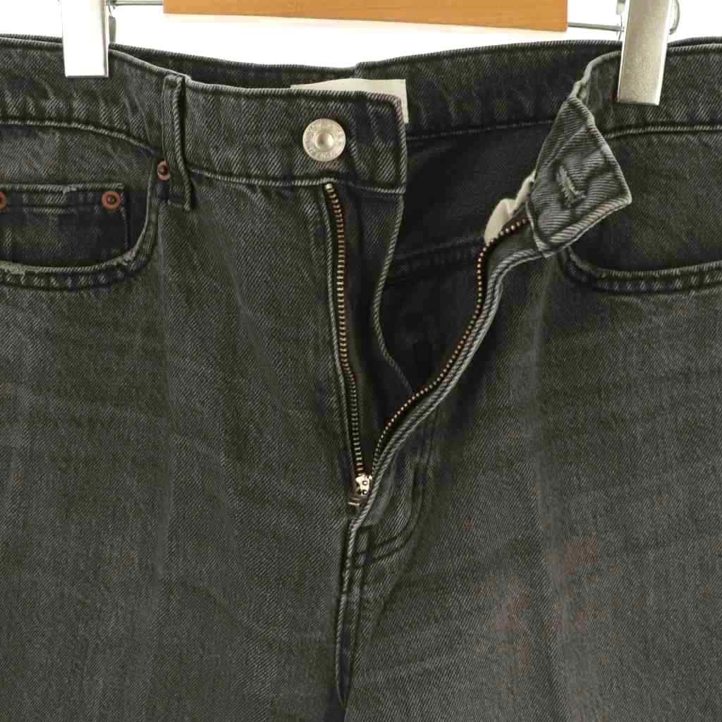 【中古】未使用品 ミラオーウェン Mila Owen 24AW インサイドスリットバギーデニムパンツ ワイド 1 チャコール /CX ■OS レディース 【ベクトル 古着】 251020 vectorpremium-18698296 ブランド古着ベクトルプレミアム店 サンプル画像3