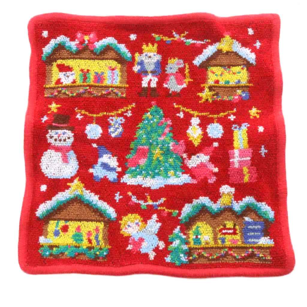 【中古】フェイラー FEILER クライナーマルクト タオルハンカチ 赤 レッド /SR レディース 【ベクトル 古着】 251105