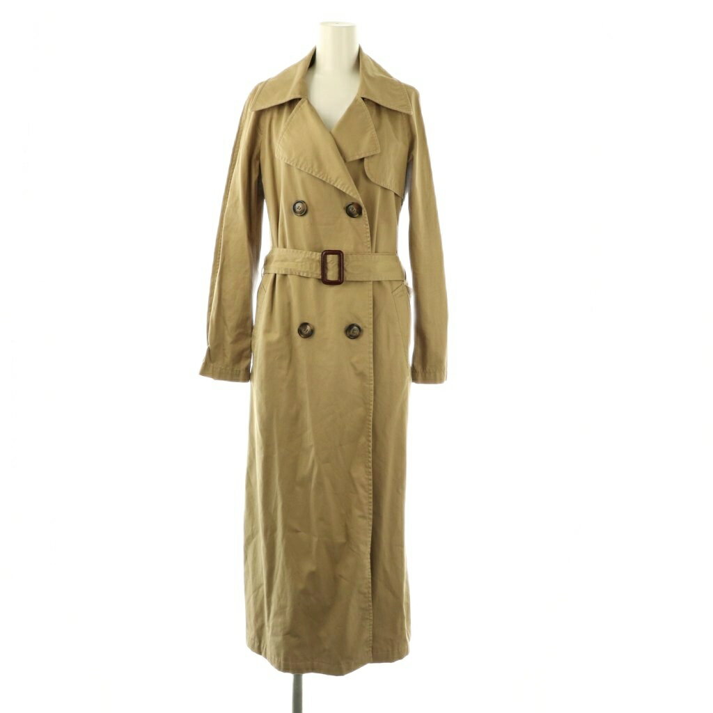 【中古】ドゥーズィエムクラス DEUXIEME CLASSE CELERI LONG TRENCH COAT トレンチコート スプリングコ..