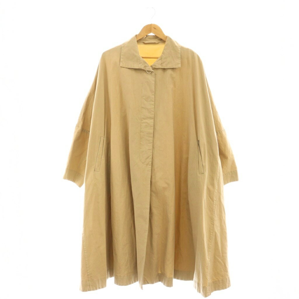 【中古】ケイシー ケイシー CASEY CASEY ロングコート スプリング XS ベージュ /AT ■OS レディース 【..