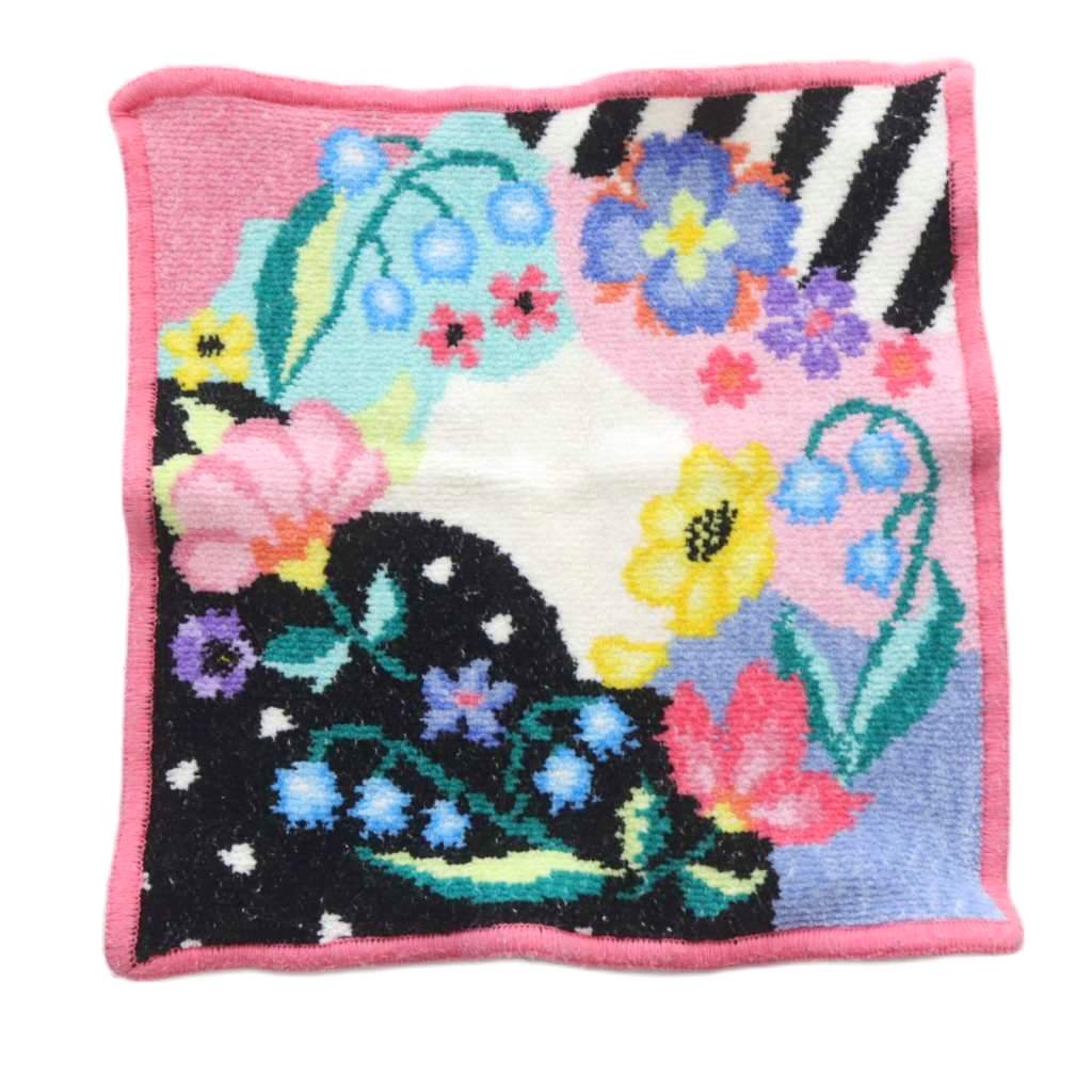 【中古】フェイラー FEILER チェスティ リーオブザバレー ハンカチ ピンク /SR レディース 【ベクトル 古着】 251105