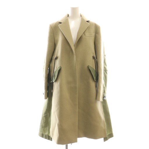 【サカイ・SACAI】ショートコート　ジャケット SACAI / ドッキングデザインショートコート｜ESTNATION ONLINE