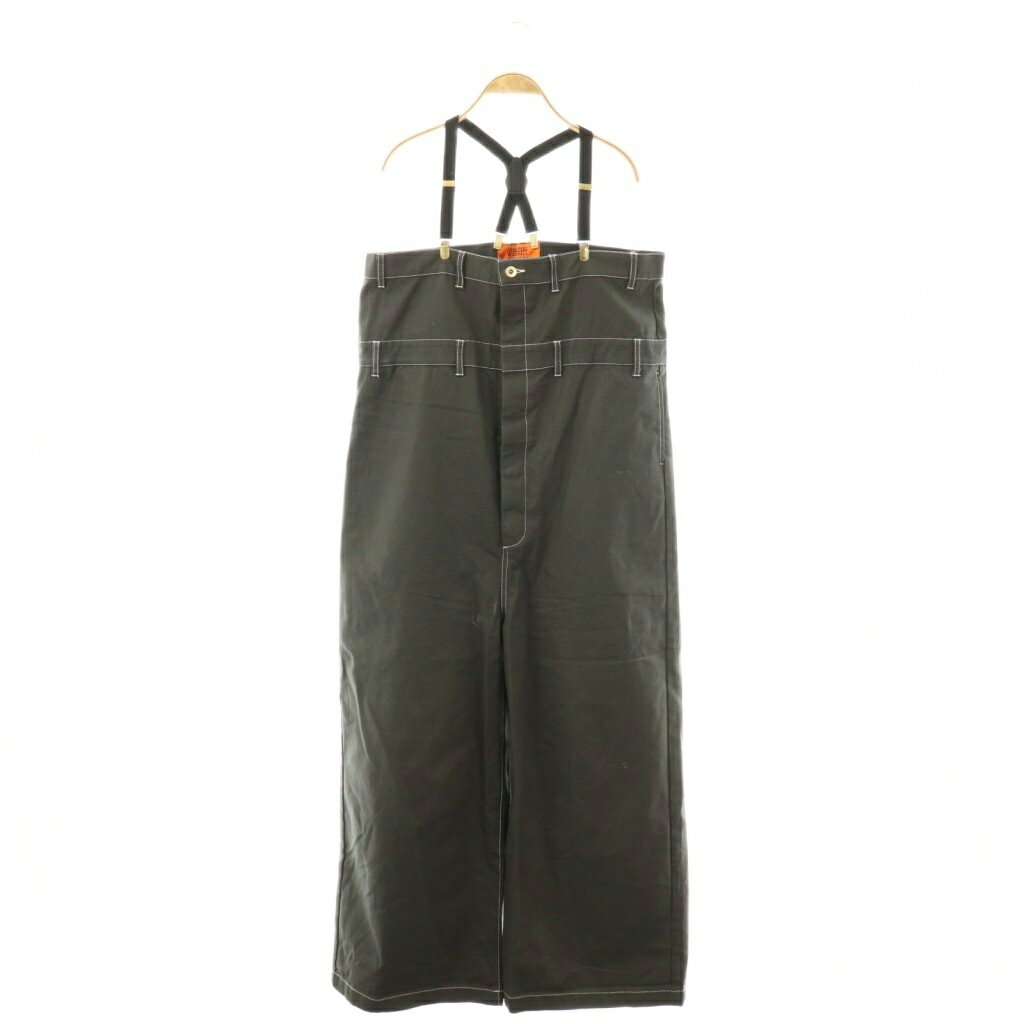 【中古】ユニバーサルオーバーオール UNIVERSAL OVERALL 2WAYサスペンダーパンツ ボタンフライ F グレー /DO ■OS レディース 【ベクトル 古着】 251028