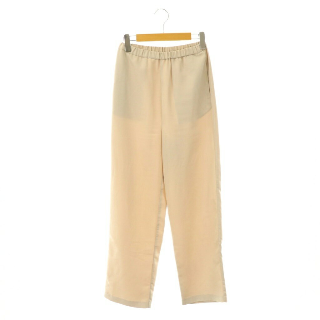 【中古】アクテ AKTE イージーパンツ F ライトベージュ /DO ■OS レディース 【ベクトル 古着】 251024