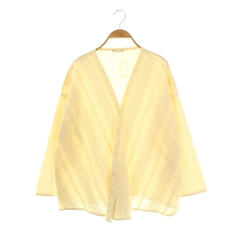 【中古】サマンサモスモス SM2 レース羽織り ブラウス シャツ F アイボリー /ES ■OS レディース 【ベクトル 古着】 251028