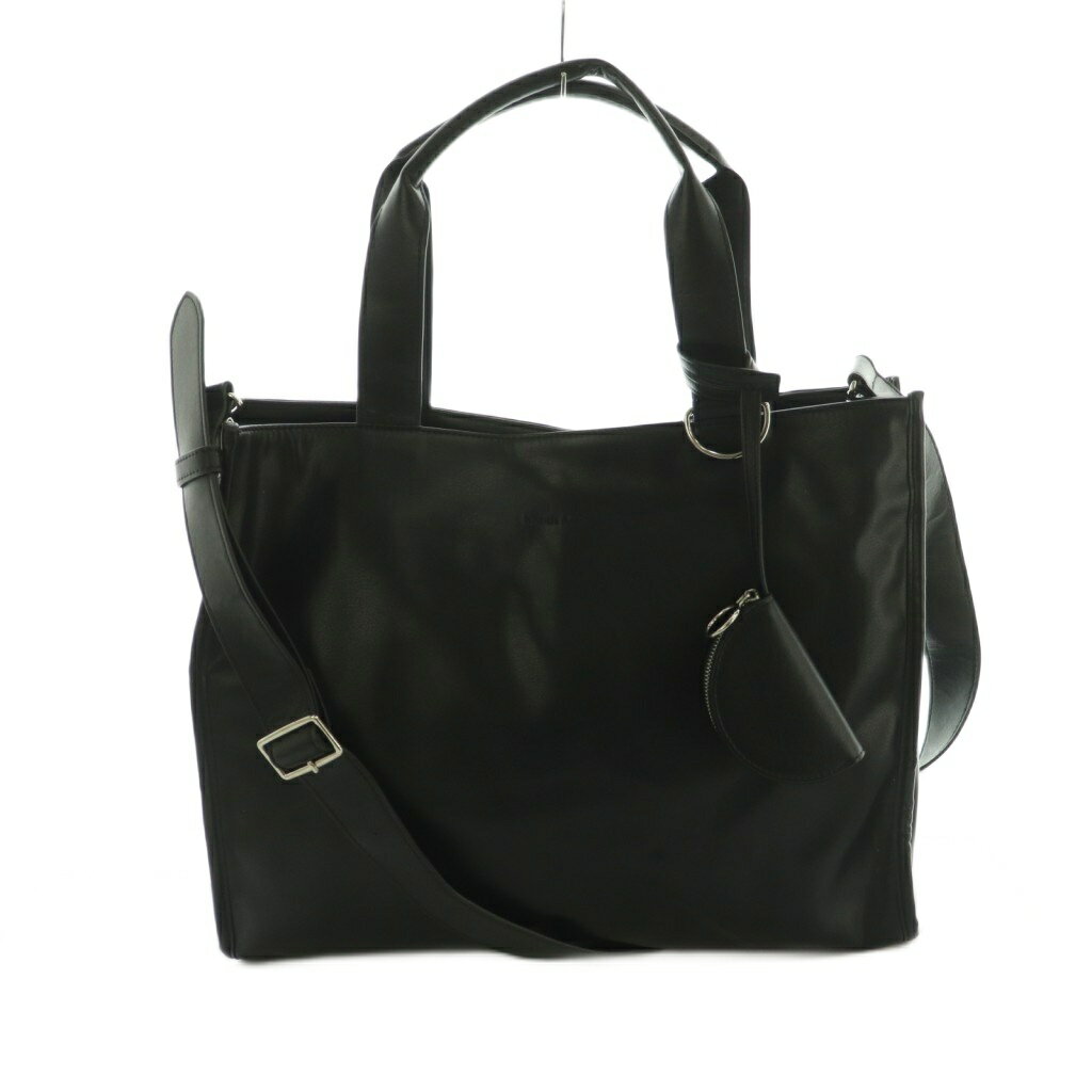 【中古】クヌースマーフ Knuth Marf 2way loose shoulder bag トートバッグ ショルダーバッグ レザー ..