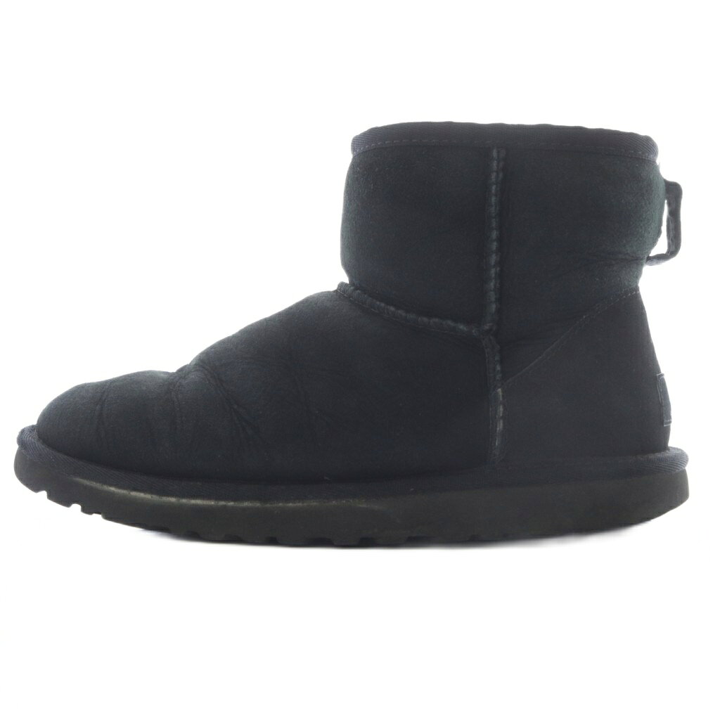 アグ オーストラリア UGG australia CLASSIC MINI II ムートンブーツ ショートブーツ 23cm 黒 ブラック 5854 /SR ■SH レディース  251208