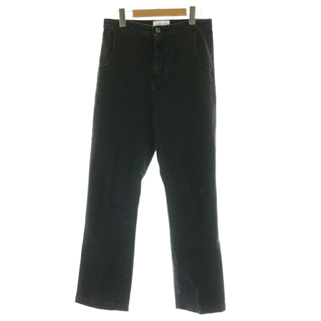 【中古】リムアーク rim.ark Little flare denim デニムパンツ 38 チャコールグレー /AQ ■OS レディース 【ベクトル 古着】 251224