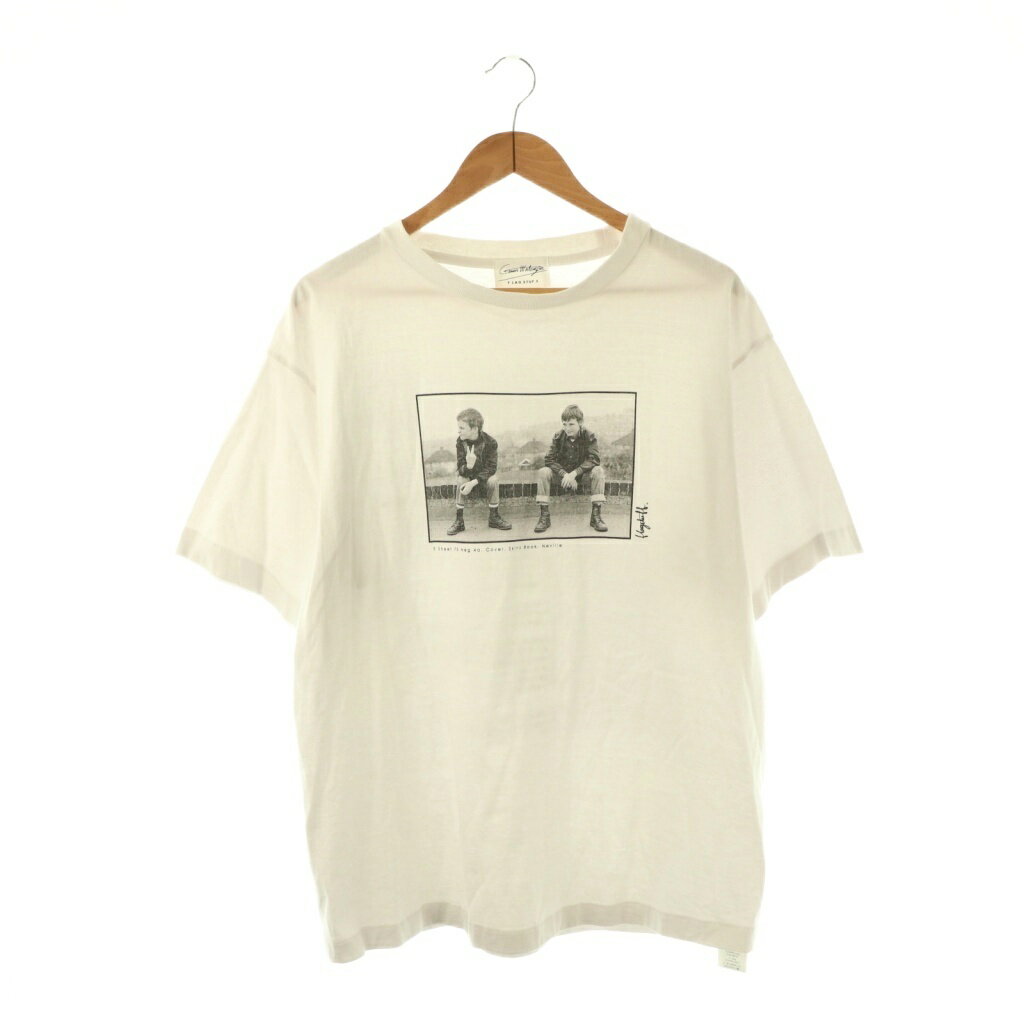 フラグスタッフ F-LAGSTUF-F GAVIN WATSON L/S カットソー Tシャツ 半袖 コットン L 白 21SS-FSxGW-07 /NR ■OS ■SH メンズ  260115