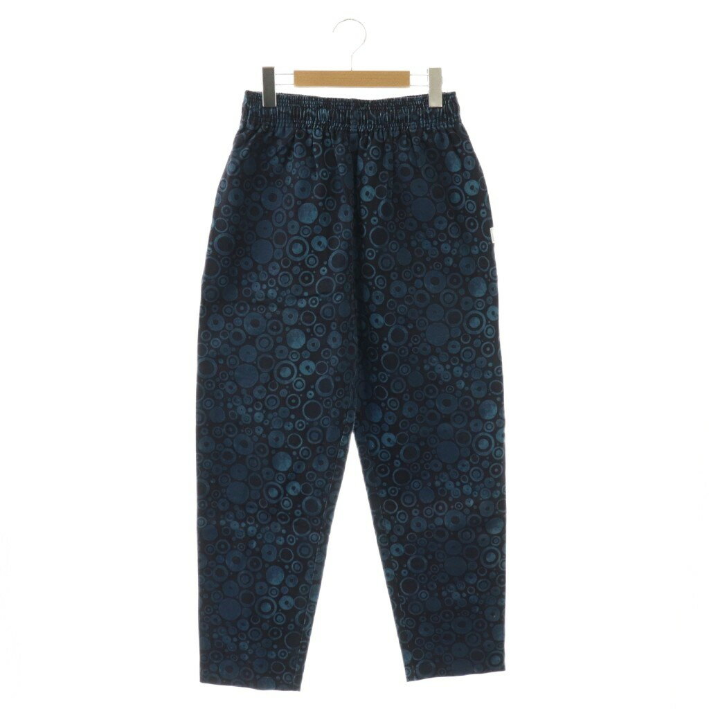 【中古】ジャーナルスタンダード レリューム JOURNAL STANDARD relume CALIFORNIA バティック シェフパンツ イージー コットン S 紺 /NR ■OS メンズ 【ベクトル 古着】 260115