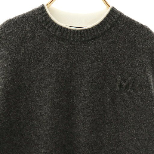 【中古】ミラオーウェン Mila Owen 24AW Mモチーフ付ウールブレンドミニニットワンピース アルパカ混 0 グレー /DO ■OS レディース 【ベクトル 古着】 260120 vectorpremium-18837570 ブランド古着ベクトルプレミアム店 サンプル画像3