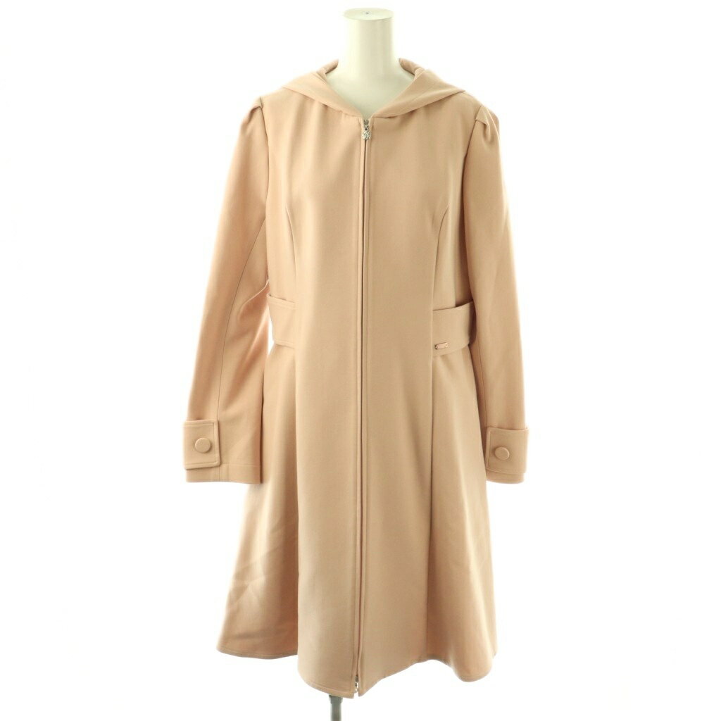 極美品】Rene ルネ ピンク スプリングコート トレンチ ロング