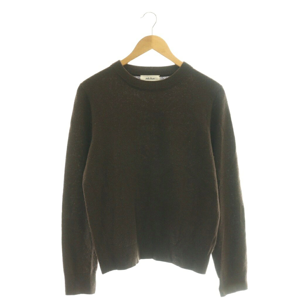 【中古】ミラオーウェン Mila Owen 24AW ウール100クルーネックベーシックニット セーター 0 ブラウン /DF ■OS レディース 【ベクトル 古着】 260209 vectorpremium-18882028 ブランド古着ベクトルプレミアム店 パッケージ画像