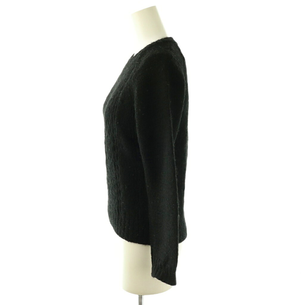 【中古】ジュンヤワタナベ JUNYA WATANABE コムデギャルソン COMMEdesGARCONS ウールニット セーター ブラック /DO ■OS レディース 【ベクトル 古着】 260205