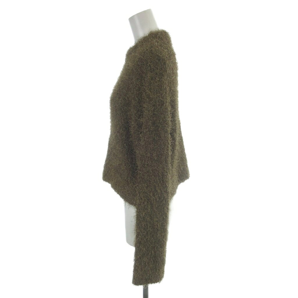 【中古】ミラオーウェン Mila Owen 24AW クルーネックシャギーニットトップス セーター F 茶 ブラウン 長袖 /AB ■OS レディース 【ベクトル 古着】 260218 vectorpremium-18915033 ブランド古着ベクトルプレミアム店 サンプル画像2