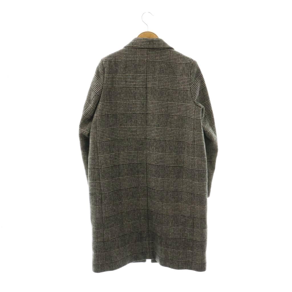 【中古】ミラオーウェン Mila Owen ウールチェスターコート アウター ロング 0 グレー 黒 /NR ■OS レディース 【ベクトル 古着】 260228 vectorpremium-18924907 ブランド古着ベクトルプレミアム店 サンプル画像2