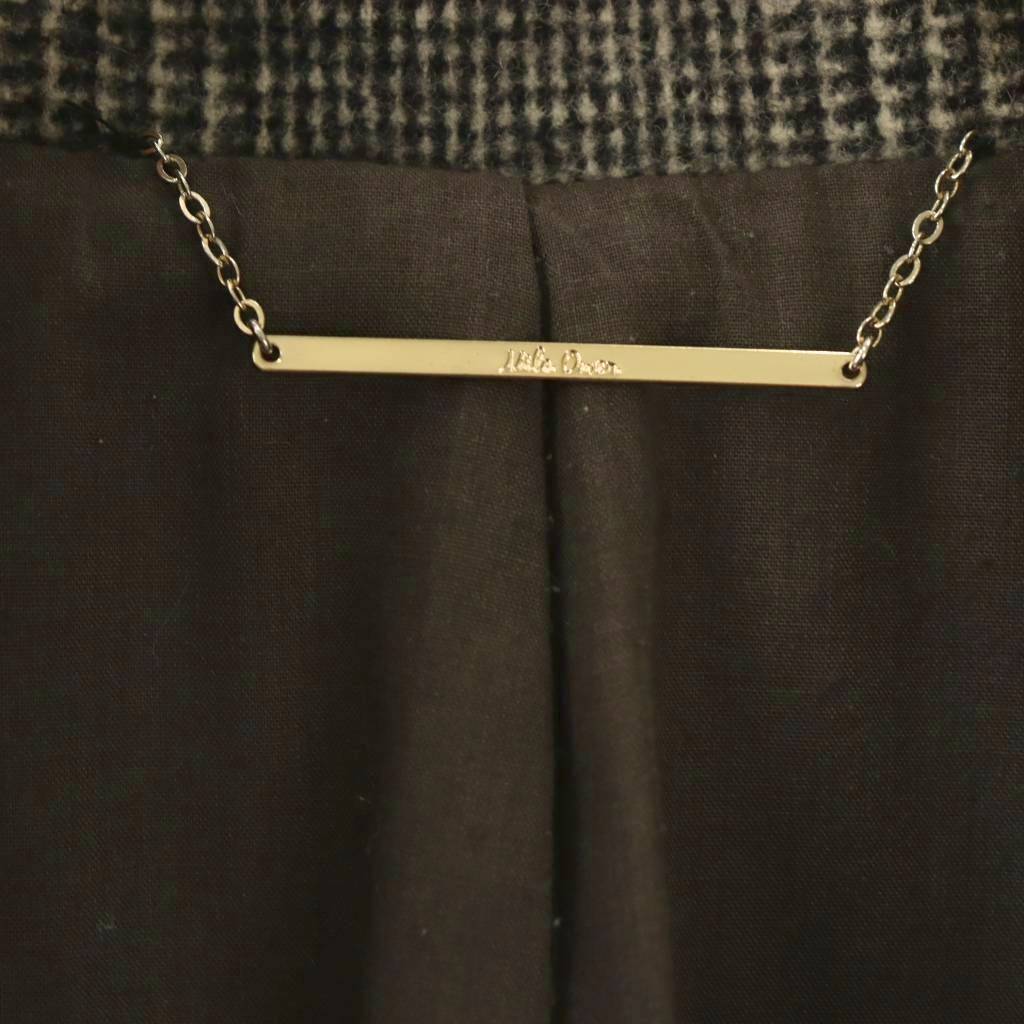 【中古】ミラオーウェン Mila Owen ウールチェスターコート アウター ロング 0 グレー 黒 /NR ■OS レディース 【ベクトル 古着】 260228 vectorpremium-18924907 ブランド古着ベクトルプレミアム店 サンプル画像3