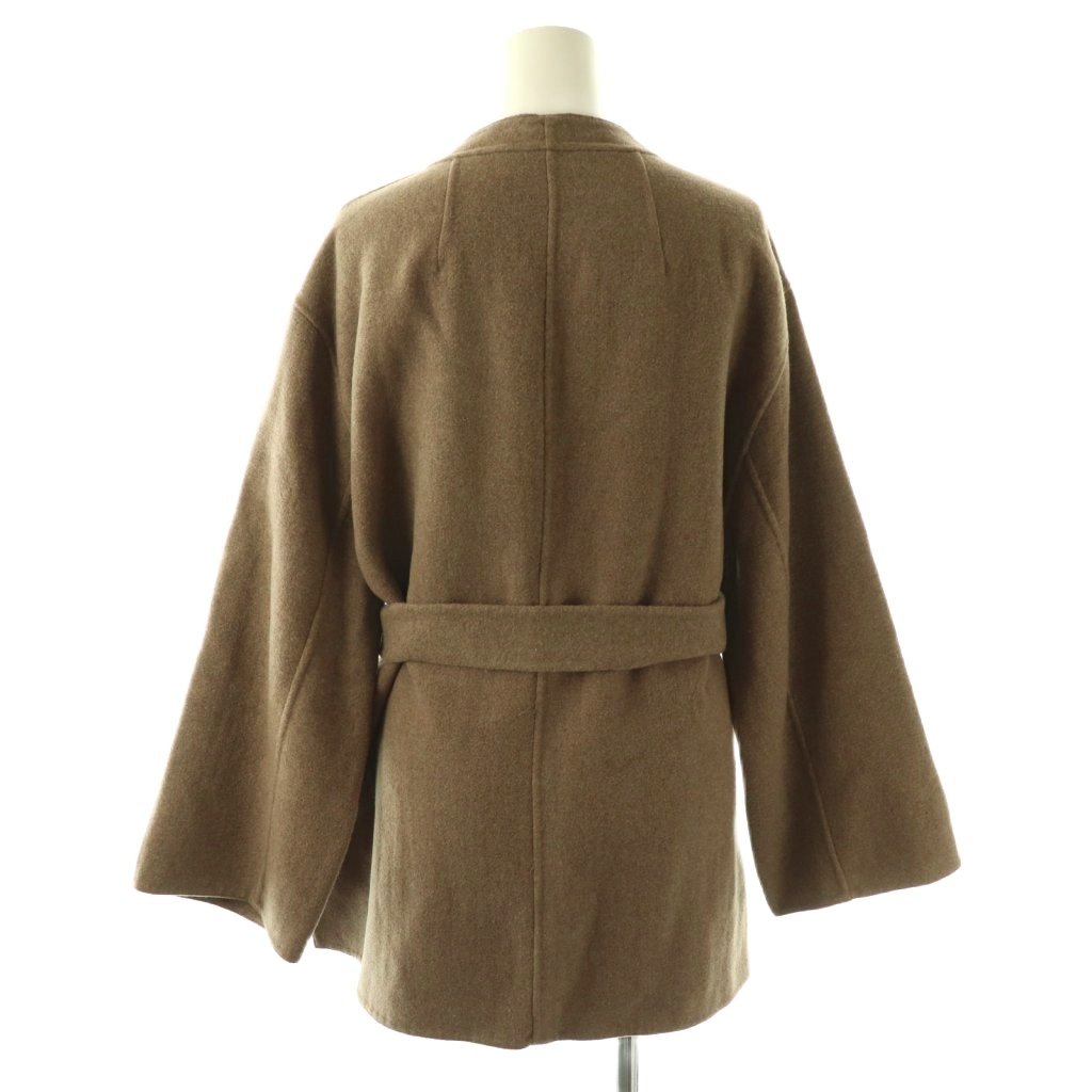 【中古】ミラオーウェン Mila Owen 24AW 2025年 HAPPY BOX リバーコート ノーカラー F ブラウン /HK ■OS レディース 【ベクトル 古着】 260302 vectorpremium-18925037 ブランド古着ベクトルプレミアム店 サンプル画像2