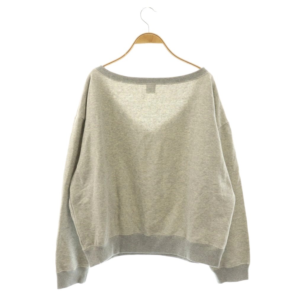 【中古】ユーバイスピックアンドスパン U by SPICK&SPAN 25AW Vネック裏毛プルオー...