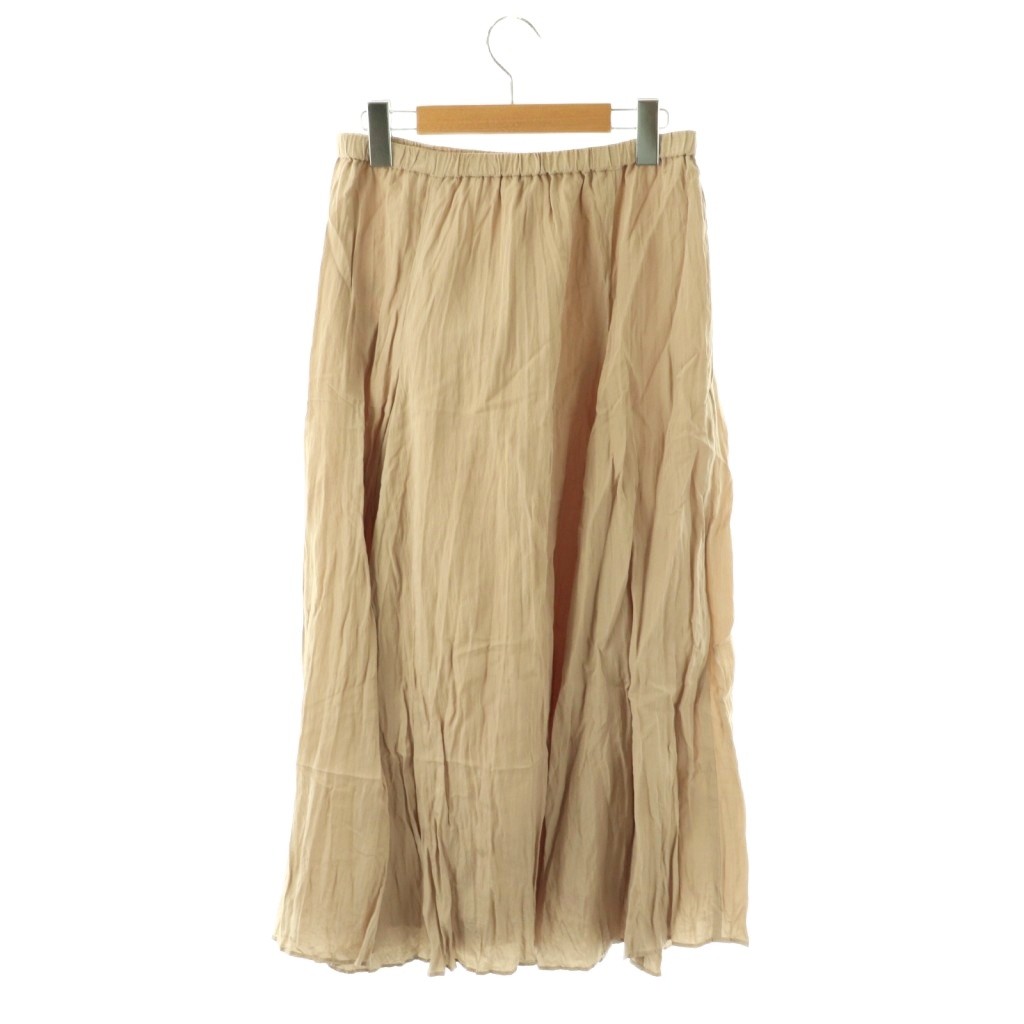 【中古】ミラオーウェン Mila Owen 24AW ロング ギャザースカート フレア F ベージュ /CX ■OS レディース 【ベクトル 古着】 260311 vectorpremium-18947412 ブランド古着ベクトルプレミアム店 サンプル画像2