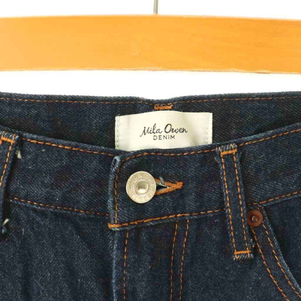 【中古】ミラオーウェン Mila Owen 24AW カーブデニム パンツ ジーンズ ジッパーフライ 0 インディゴ /NR ■OS レディース 【ベクトル 古着】 260306 vectorpremium-18934499 ブランド古着ベクトルプレミアム店 サンプル画像3