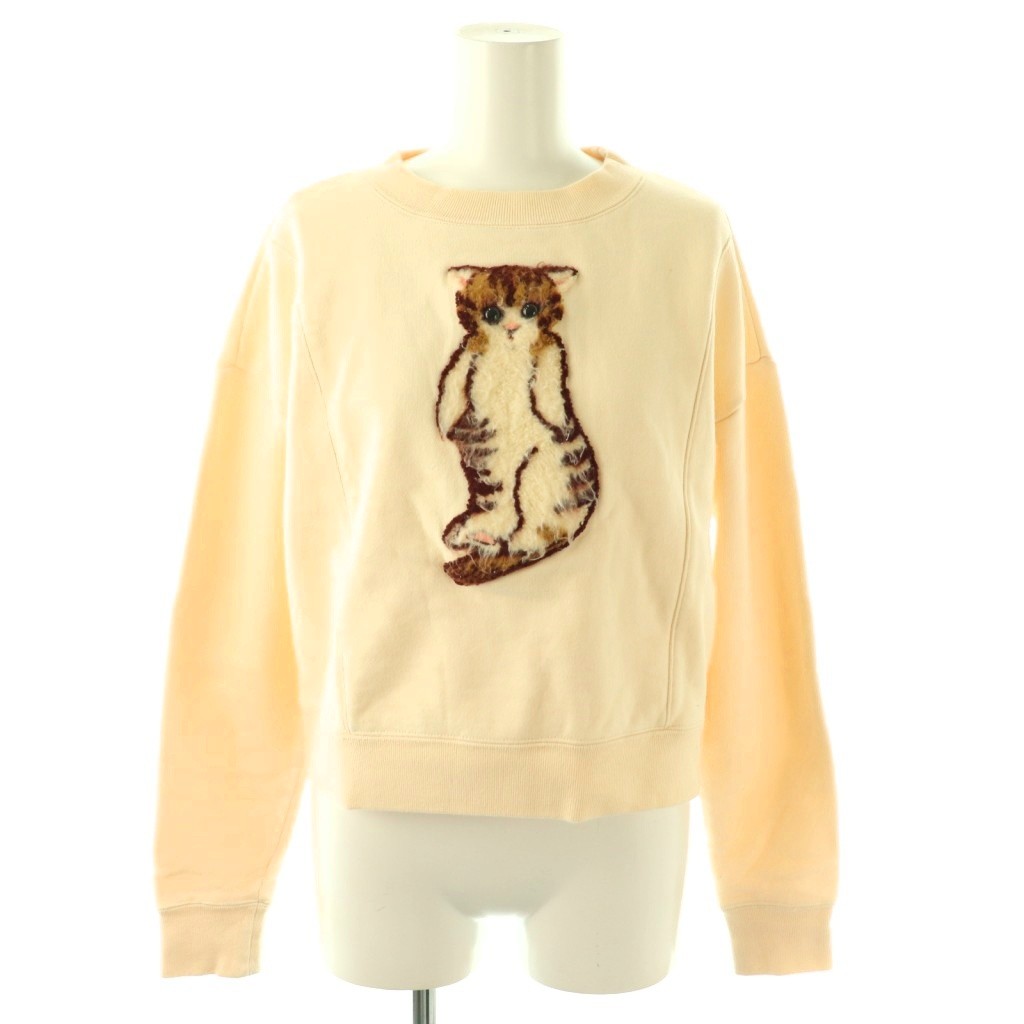 【中古】ミュベール muveil 24AW ネコ裏毛プルオーバー スウェット 長袖 38 アイボリー /HK ■OS レディース 【ベクトル 古着】 260305ブランドミュベール muveil表記サイズ38実寸サイズ身幅：53cm　着丈：44cm　ゆき丈：78cm　　素材本体：綿 リブ部分：綿 刺繍部分 土台部分：アクリル 刺繍糸（表）：レーヨン 刺繍糸（裏）：ポリエステル色アイボリー状態毛玉、毛羽立ち及び両袖口内側に汚れがありますが、その他に目立ったダメージはなく、問題なくご使用いただける商品です。 ※あくまでも中古品ですので掲載写真や記載内容をご確認いただき、ご理解の上ご購入ください。備考・MA242UTS005 ・株式会社FRIENDS商品のお問い合わせの回答を休止しております。＊各商品ページの商品詳細等をご確認の上ご購入ください。【中古】ミュベール muveil 24AW ネコ裏毛プルオーバー スウェット 長袖 38 アイボリー /HK ■OS レディース 【ベクトル 古着】 260305状態ランク　”AB”詳細については、下記および「状態ランクについて」ページをご覧ください。未使用・新品の商品ほぼ新品同様の商品使用感が少なく、かなり状態の良い商品使用感はあるが、傷や汚れの少ない商品使用感の他、傷や汚れが見られる商品かなり大きな傷みがある難あり商品※S〜CランクはUSED品となりますので、使用感をご理解の上でご入札下さい。状態ランクについてinformationブランドミュベール muveil表記サイズ38実寸サイズ身幅：53cm　着丈：44cm　ゆき丈：78cm　　素材本体：綿 リブ部分：綿 刺繍部分 土台部分：アクリル 刺繍糸（表）：レーヨン 刺繍糸（裏）：ポリエステル色アイボリー状態毛玉、毛羽立ち及び両袖口内側に汚れがありますが、その他に目立ったダメージはなく、問題なくご使用いただける商品です。 ※あくまでも中古品ですので掲載写真や記載内容をご確認いただき、ご理解の上ご購入ください。備考・MA242UTS005 ・株式会社FRIENDS商品のお問い合わせの回答を休止しております。＊各商品ページの商品詳細等をご確認の上ご購入ください。本商品は一点物です他サイトや店舗にて販売している商品です。多少のお時間差にて欠品になることもございます。予めご了承頂ますようお願い致します。ベクトル・サイズガイドはこちらこの商品と同じブランドの商品を見る