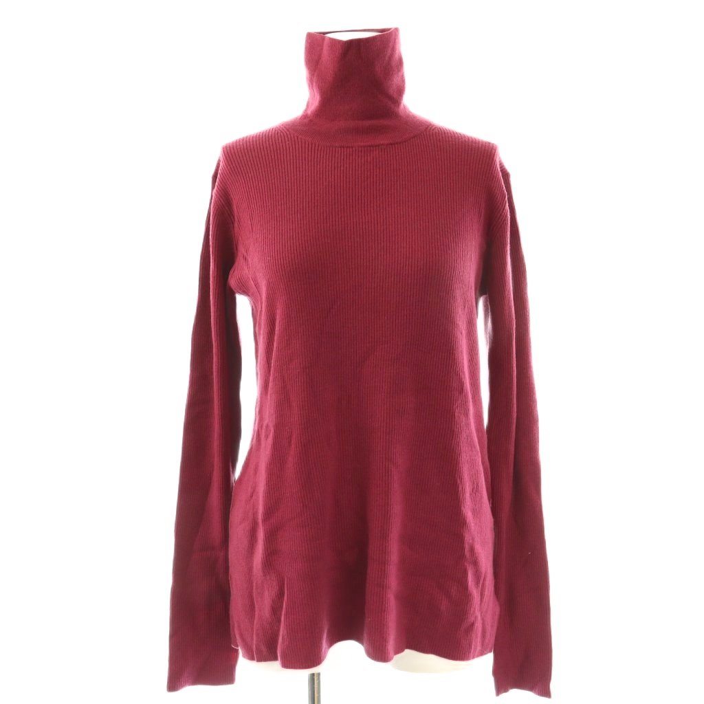 【中古】ミラオーウェン Mila Owen タートルネックリブニット ウール S ワインレッド バイオレット /OK ■OS レディース 【ベクトル 古着】 260311 vectorpremium-18944656 ブランド古着ベクトルプレミアム店 パッケージ画像